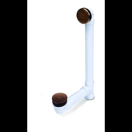 KEENEY MFG Full Soak Bath Drain, Bronze 630PVCFSBRZ